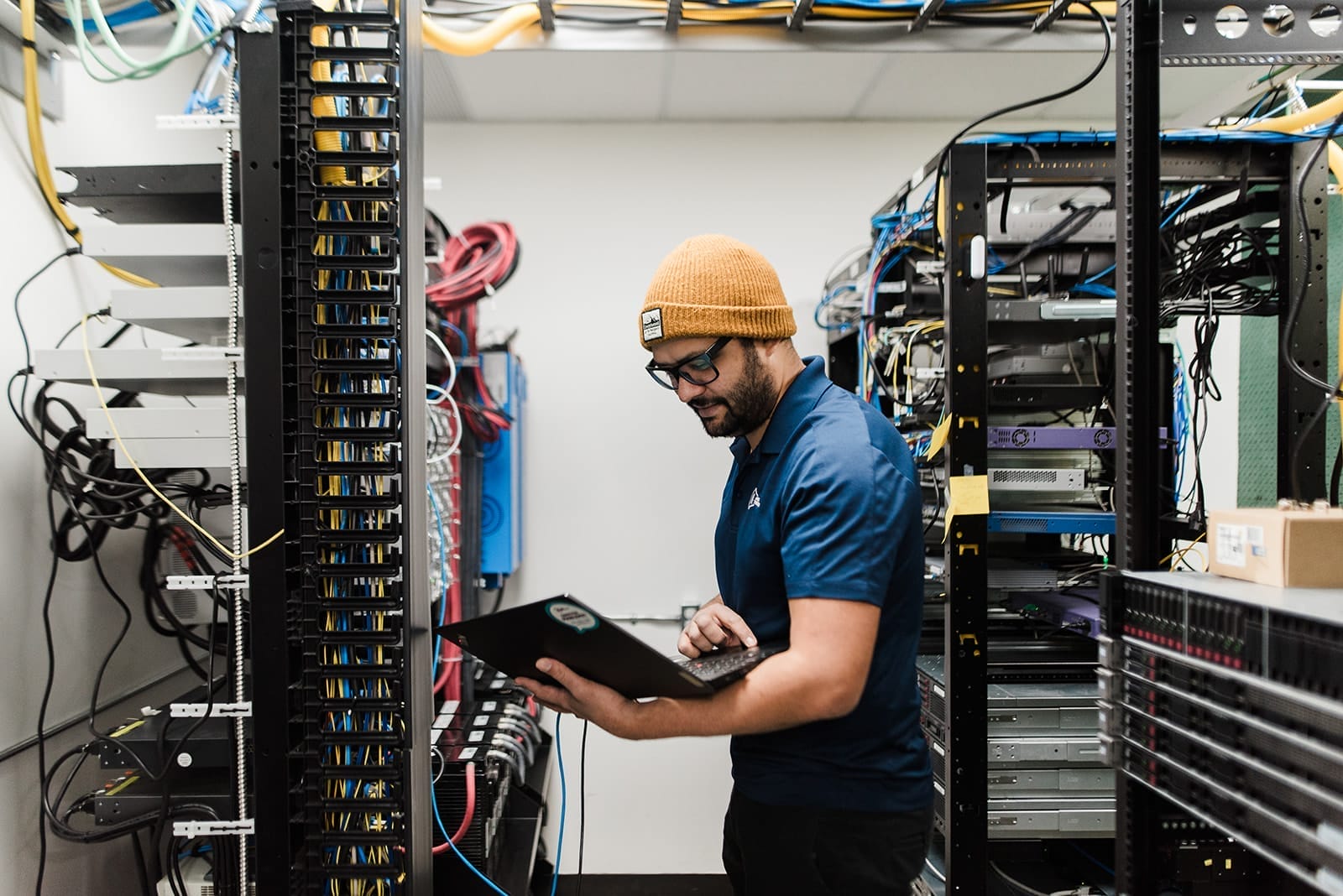 Adroit Technologies LTD. Server Room